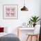 Stupell Industries Four Soft Pink Bows Framed Print Under Glass, design by Petal Prints Design